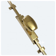 Polished Brass with K31 Knob 80mm Projection