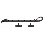 Shepherds Crook Casement Stays Beeswax Black 305mm 