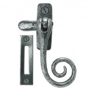 Monkeytail Window Handle in Pewter