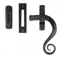 Monkey Tail Casement Window Fasteners Black RH