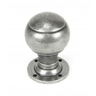 Anvil Regency Ball Door Knobs In Pewter