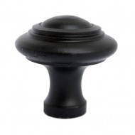 Anvil Cupboard Knobs In Traditional Black