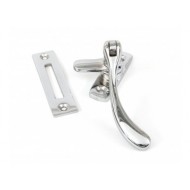 Peardrop Casement Fastener in Polished Chrome