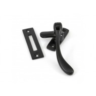 Peardrop Casement Fastener in Black