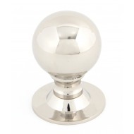 Ball Cupboard Knobs Polished Nickel