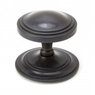 From The Anvil Deco Centre Door Knobs Aged Bronze