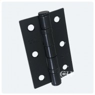 Black 76x50mm Ball Bearing Hinge