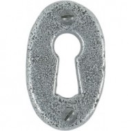 Pewter Open Escutcheon