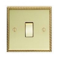polished brass 20a intermediate switch