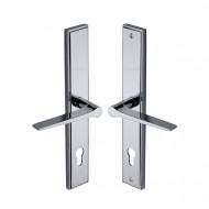 Gio Multipoint Lever Handles 92mm in Polished Chrome