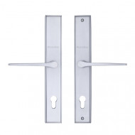 Gio Multipoint Lever Handles 92mm in Satin Chrome