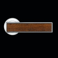 Karcher Torino Polished Chrome Lever Handles With Various Inlays 
