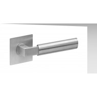 Karcher Tasmania Square Rose Plan Design Stainless Steel Lever Handles 