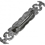 Black antique door pull handle