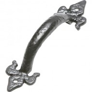 Black antique door pull handle