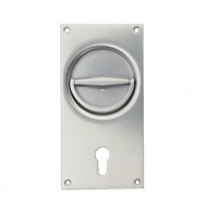flush ring handles with keyhole