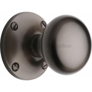 Kensington Large Victorian Knobs in Matt Bronze