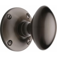 Mayfair Large Victorian Knobs in Matt Bronze