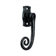 black antique espagnolette handle