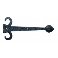 black antique t hinge front