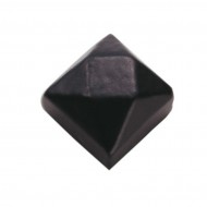 black antique door stud