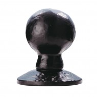 black antique mortice or rim ball knob handle