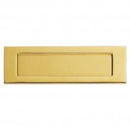 victorian brass letterplate