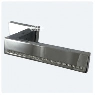 Modern Designer Zircon Square Lever Handles