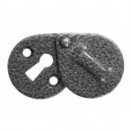 Stonebridge Hand Forged Steel Covered Key Escutcheons