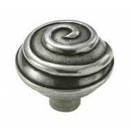 finesse pewter cupboard knob