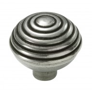Finesse Pewter Cupboard Knob