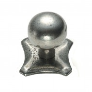Finesse Pewter Cupboard Knob (base available seperately)
