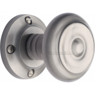 Aylesbury Period Door Knobs in Satin Chrome