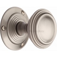 Goodrich Period Door Knobs in Satin Nickel