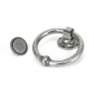 Regency Ring Door Knocker in Pewter