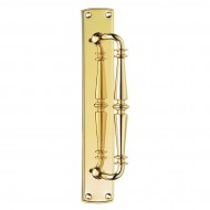 Brass pull handle