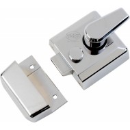 York Polished Chrome Rim Nightlatch