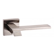 satin nickel lever door handles