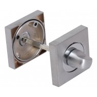 Fortessa Square Satin Chrome and Polished Chrome Turn and Release