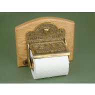 victorian toilet roll holder brass