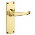 Polished Brass Long Plate Latch