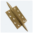 Satin Brass Star Finial