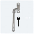 Croft Left Hand Locking Espagnolette Handle Chrome