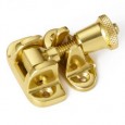 Polished Brass Non Locking Version