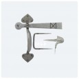 from the anvil medium gothic thumblatch pewter