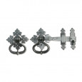 from the anvil shakespear latch set pewter