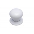 white porcelain knobs