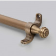 Reeded in Light Antique Brass