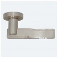 art deco lever handles chrome