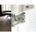 Curved Antique Silver Fitted